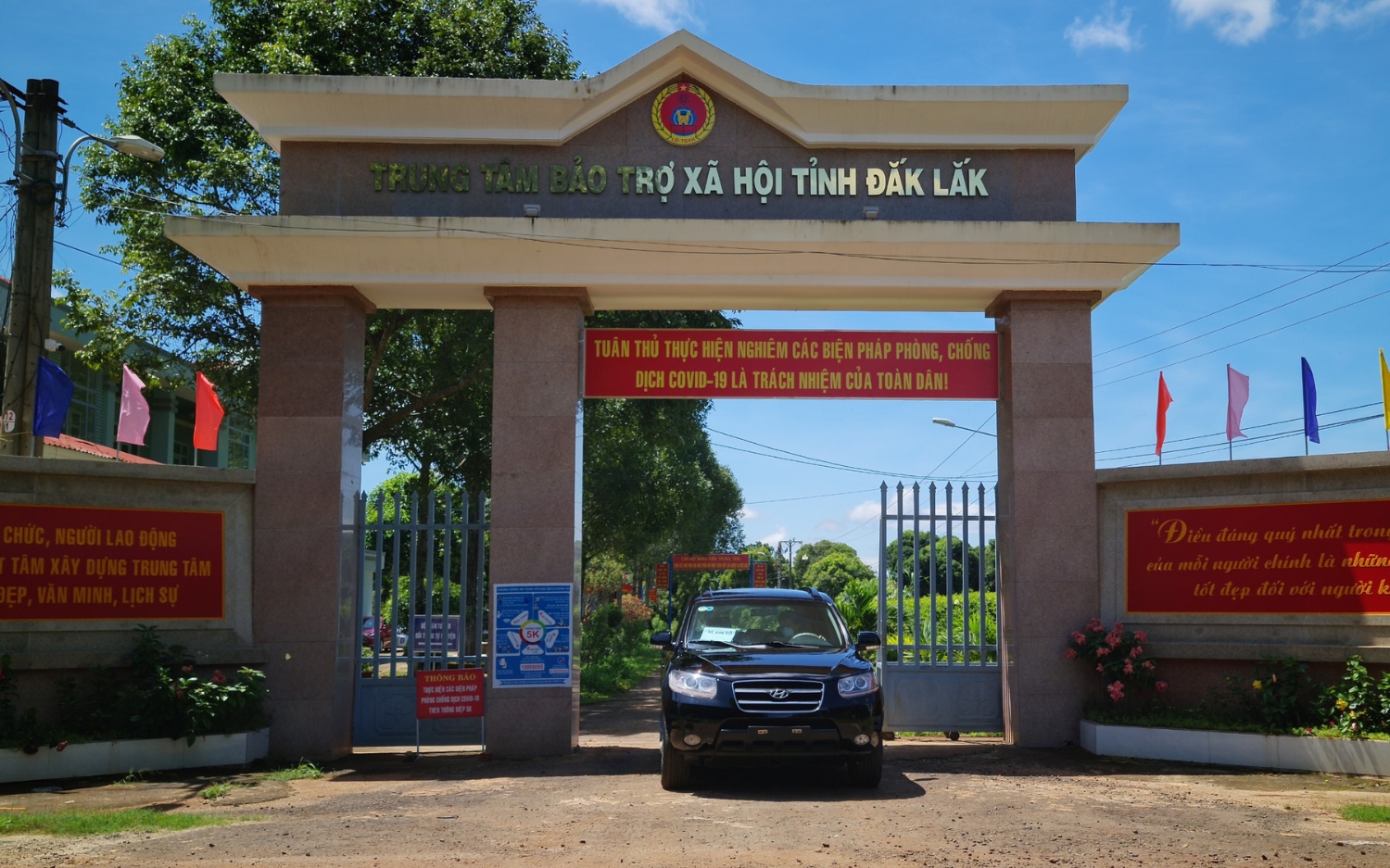 Môi trường xanh sạch đẹp, an toàn trong mùa Covid-19 tại Trung tâm Bảo trợ xã hội tỉnh Đắk Lắk